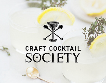 Brand Development: Craft Cocktail Society
