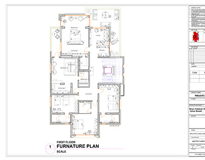 First Floor Full Interior Design & Documents