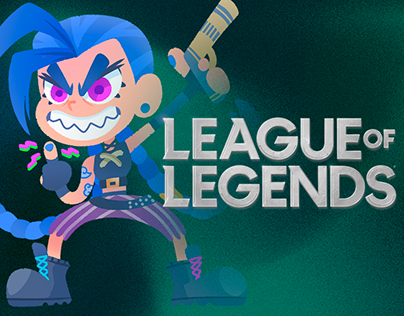 Ilustração - League of Legends - (Projeto pessoal)