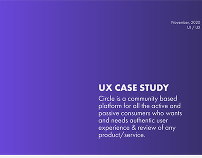 UX Case Study