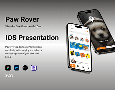 Project thumbnail - IOS Presentation- Paw Rover- Pet Care App
