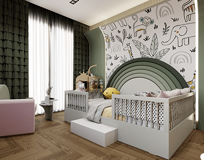 F. K. Baby Room Design