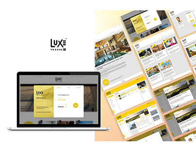 [UI Design] Luxe Travel Web Design & CMS