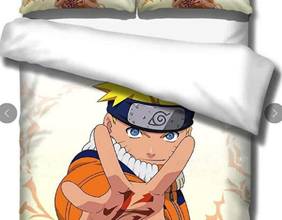 3D Naruto Bed Linen Duvet Cover Set