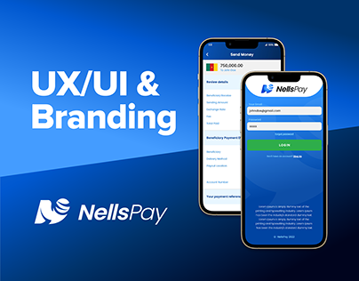 NellsPay Branding & UX/UI for Mobile and Web App