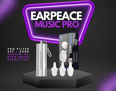 High-Fidelity EarPeace Music Pro