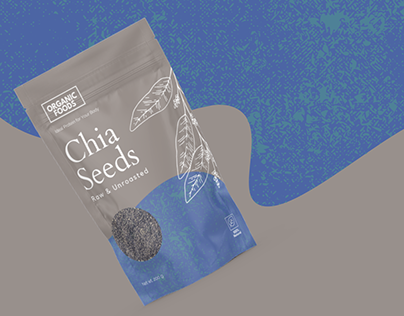 Chia Seeds Packaging Design