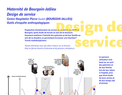 Maternité de Bourgoin-Jallieu / Design de service