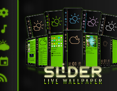 SLIDER • KLWP Live Wallpaper for Android smartphones