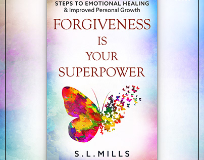 Forgiveness is your superpower | book cover design