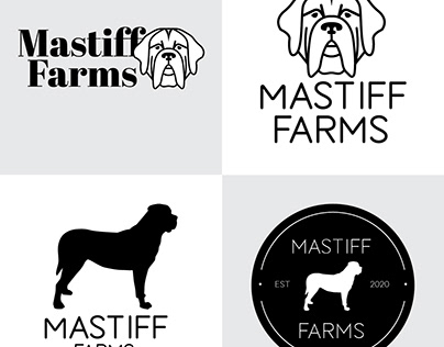 Mastiff Farms Logo Options Package