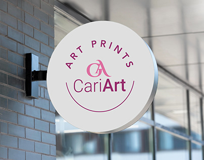 CariArt Art Prints Logo Design