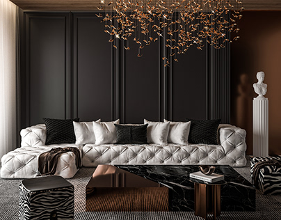 Luxury Living Room Projects | Photos, Videos, Logos, Illustrations And  Branding On Behance