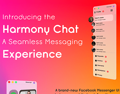Harmony chat for Facebook messanger