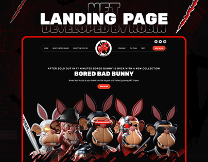 Bored Bad Bunny ( A NFT Website)