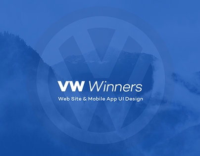 Volkswagen Winners App UI Design