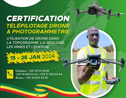 Visuel Sénégal Drone Académie