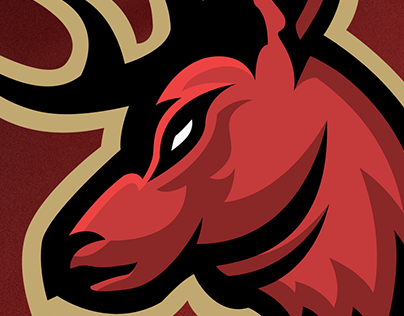 [FOR SALE] Deer Mascot Logo