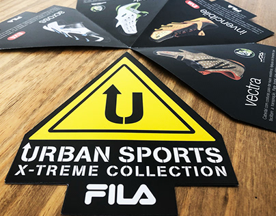 Faca Especial: Fila - Folheto Coleção Urban Sports