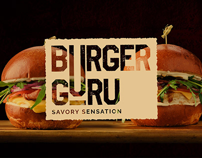 Burger Guru Brand Identity