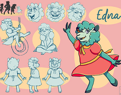 Edna Character Design