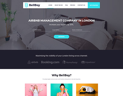 Bellboy Website and Logo Design