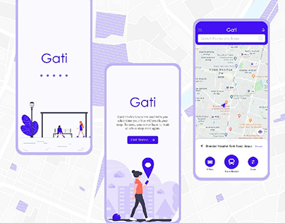Gati : A city bus app concept