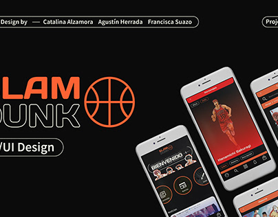 Slam Dunk - Mobile App UX/UI