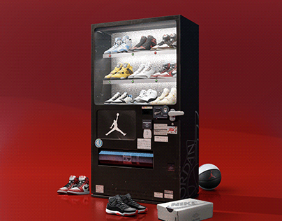 Air Jordan Vending Machine
