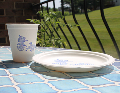Uncommon Goods Plate & Cup Design