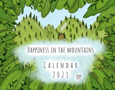 Сalendar 2021 "Happiness in the mountains"