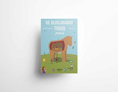 "56. Uluslararası Troia Festivali" Poster Design