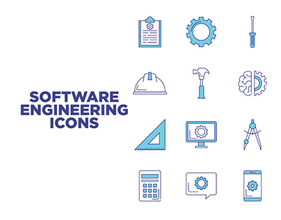Project thumbnail - software engineering icons