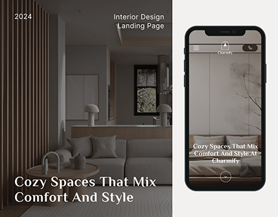 UX/UI design for an Interior Design Service |Charmify