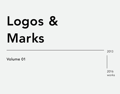 Logos & Marks vol.01: 2013—2016 works