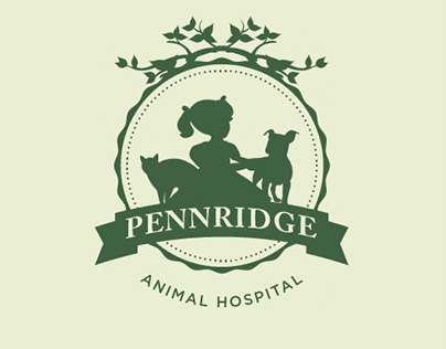 Pennridge Animal Hospital Logo & Website
