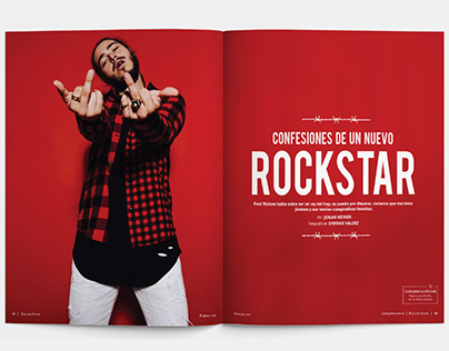 Revista Rolling Stone / rediseño