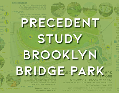 PRECEDENT STUDY - Brooklyn Bridge Park