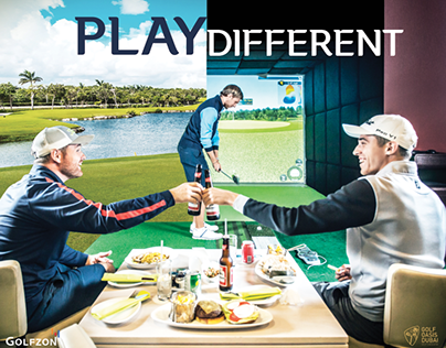 Golfzon virtual golf campaign