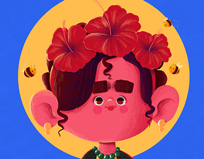 Frida Kahlo Illustration