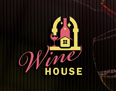 "Wine House" Logo Design