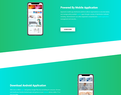 Appstar | app landing page , app Agency website