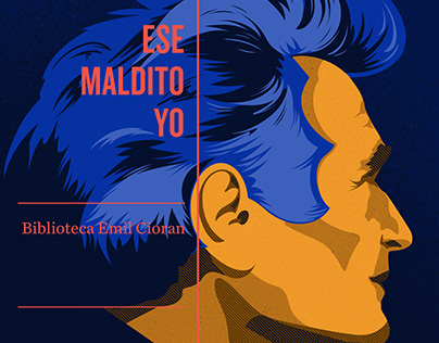 Illustration for the cover of the book "Ese maldito yo"