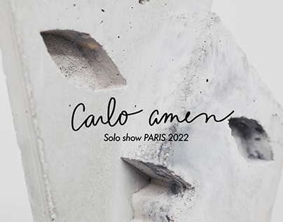 Carlo Amen Solo show in Paris