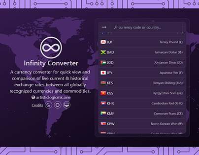 Infinity Currency Converter v2