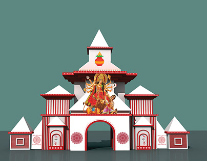Durga Puja Drawing I Drawing of Durga Puja festival 2019 - YouTube