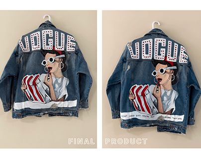 HAND PAINTED JACKET