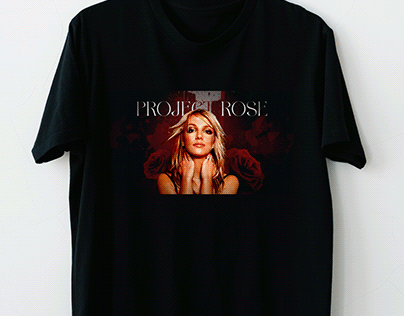 Camiseta Britney Spears- Project Rose