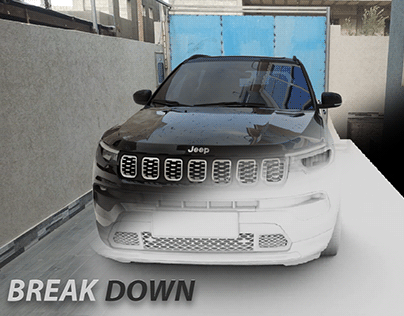 break down cgi car