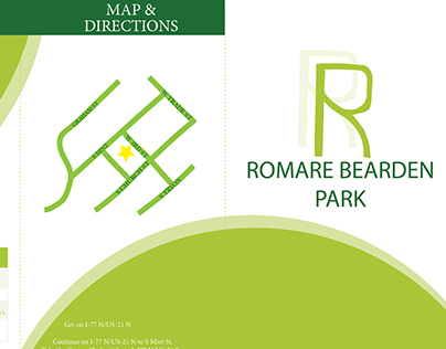 Romare Bearden Park Brochure Layout Project